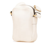 グッチ シェリーライン ロゴ ショルダーバッグ 574803 アイボリー マルチカラー レザー レディース GUCCI 【中古】